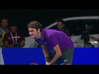 roger federer conducts