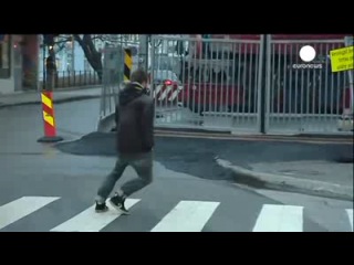 windy intersection in norway