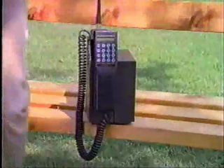 retro mobile advertising, early 90s))