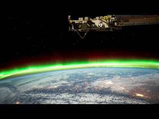 one of the most beautiful recordings of earth from space. each frame of the video is a photograph taken on the iss. watch in full screen mode.