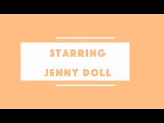 futanari xxx jenny doll before sleeping small tits big ass teen